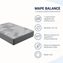 MAPE Balance – 7-Zonen Komfortmatratze mit Biokeramik