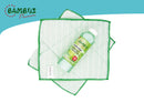 Bambus - Vorreinigungstuch 2er Set 21 x 25 cm + 1 Kraftreiniger 250 ml