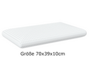 Schlafkissen - Geruchlos - 70x39x10 cm+ Gratis Baumwollüberzug