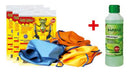 Das Gelbe Wunder - 3er Set Microfaser Tuch (60 x 40 cm) + 1 Kraftreiniger 250ml GRATIS
